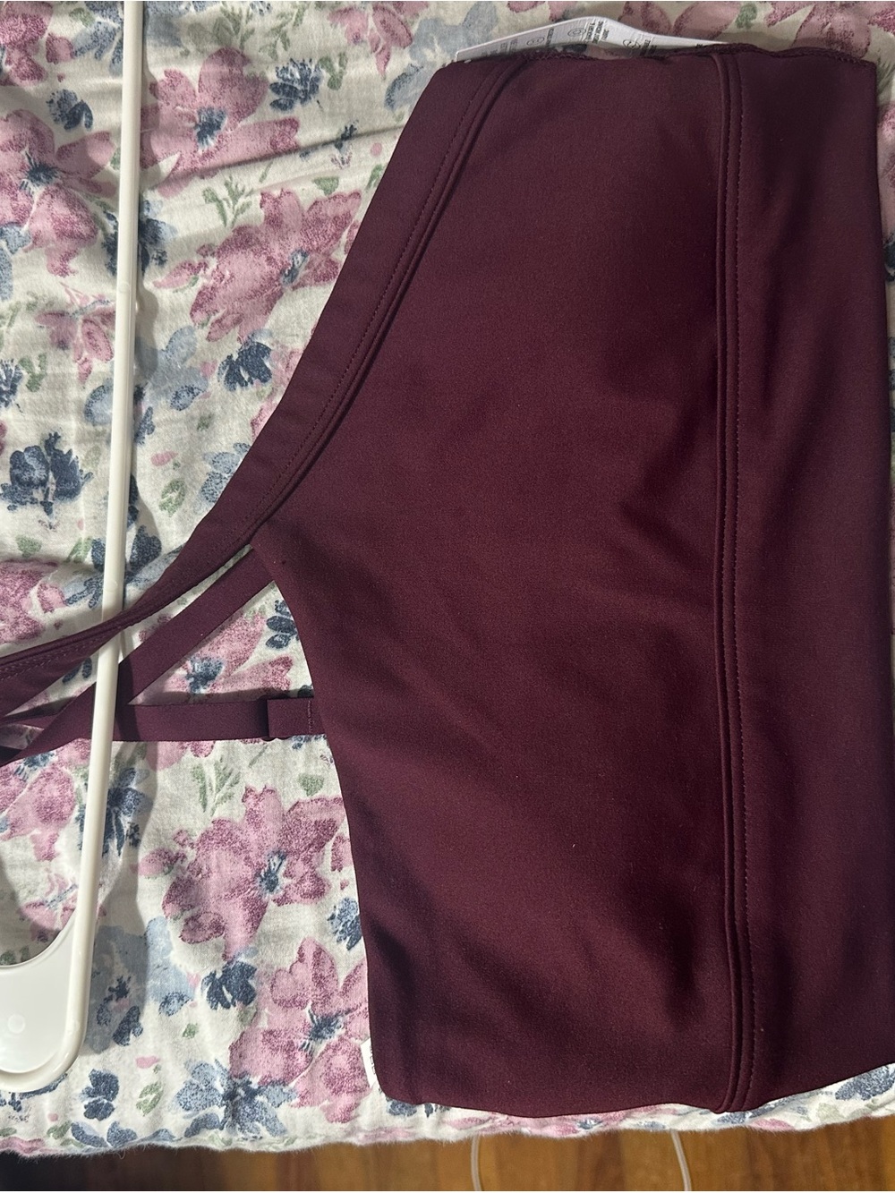 PINK Victoria's Secret Burgundy Sports Bra